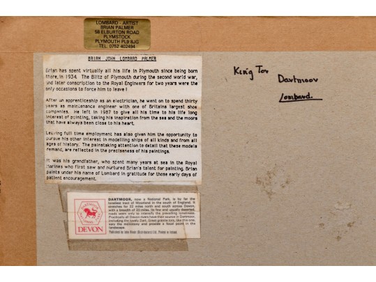 Brian John Lombard Palmer (British, B. 1934) 