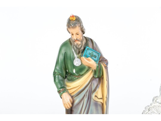 Collection Of Vintage And Antique Christian Decor