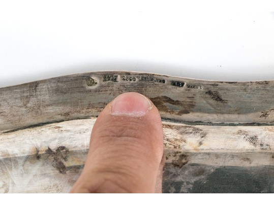 Sterling Silver Oval Platter, 46.535 Ozt.