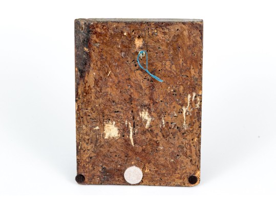 Oil On Panel Icon Of Christ Pantocrator