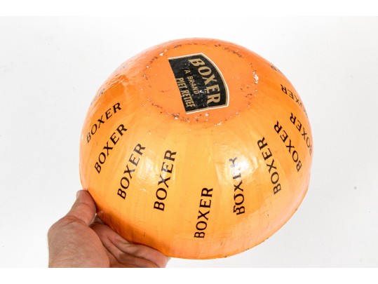 Boxer Tobacco Paper Mache Bowl