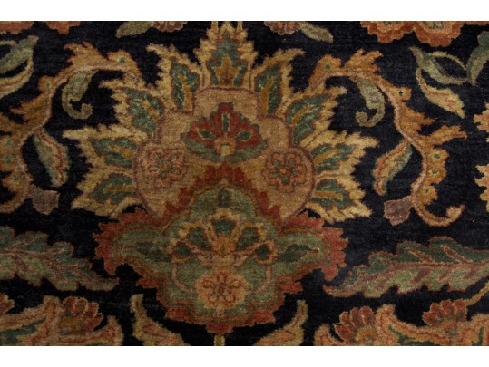 Hand-knotted Wool Palace Size Carpet, 12'-1/2