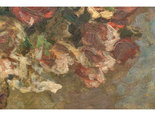 Signed Oil On Board, Floral Still Life