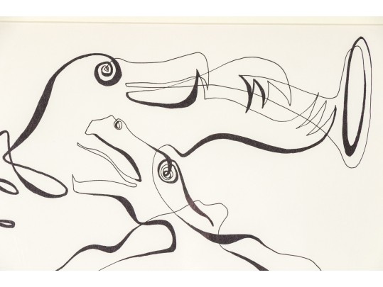 Signed Ltd Ed Lithograph, Turtle Musicians, 1976