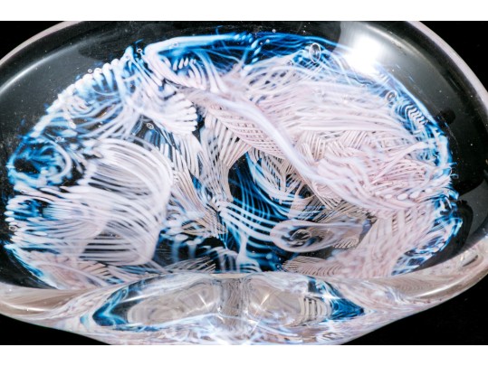 Pair Of Mid-Century Murano Glass Bowls