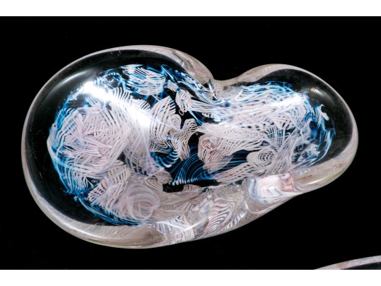 Pair Of Mid-Century Murano Glass Bowls