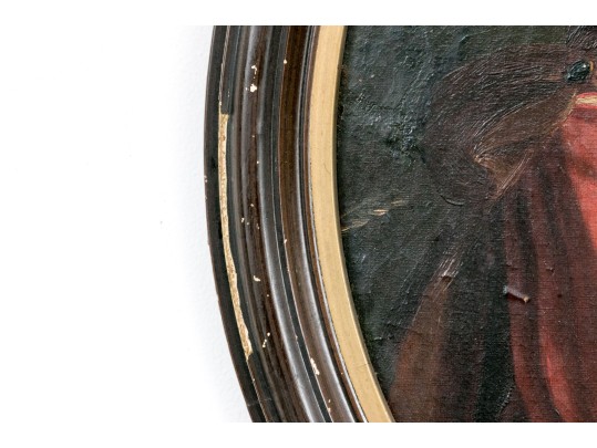 Oil On Board After Domenico Zampieri 