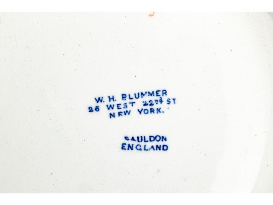 Set Of Twelve English W.H. Plummer China Bowls