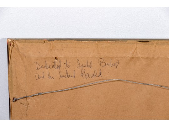 Victoria Hutson Huntley (American [NY], 1900-1971) Ink On Paper Figure Study, 1939