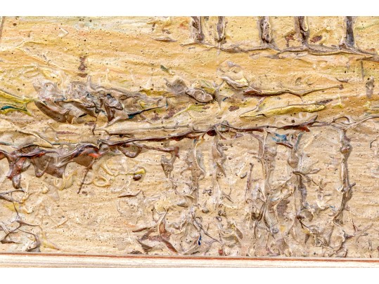 Attributed To William Bils (American, 1872-1944), Oil On Panel, Imprestionist Landscape