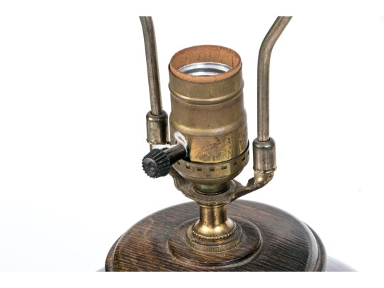 Sang De Bouef Glazed Jar Form Table Lamp