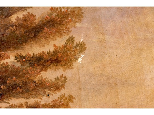 J. M. Thurston After Henry William Bunbury (English, 1750-1811) Oil On Canvas, 1855