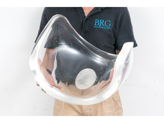 Large Lucite Abstract Form Centerpiece