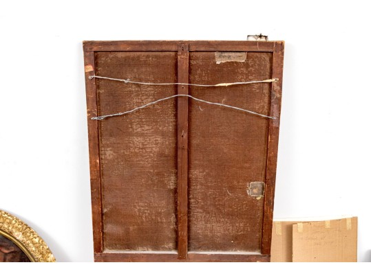 Antique Trumeau Mirror