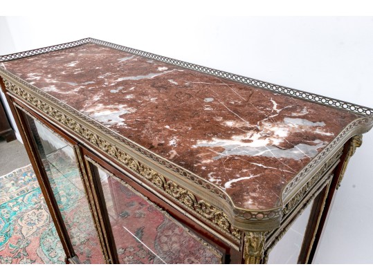 Antique Louis XV Style Vitrine