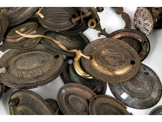 Extensive Collection Of Vintage And Antique Drawer Hardware