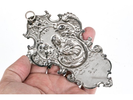 German Coin Silver Church Stoup