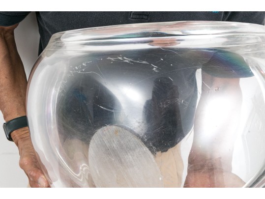 Large Lucite Abstract Form Centerpiece