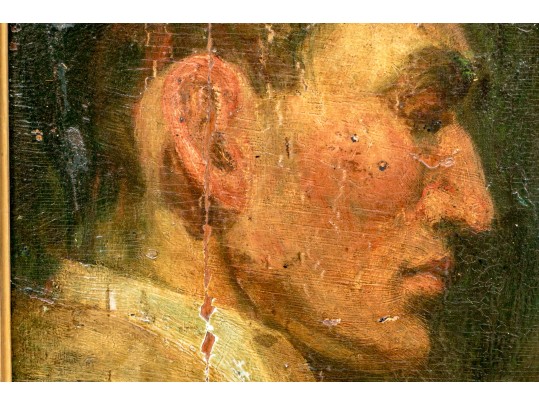 Oil On Panel, Double Sided Portrait