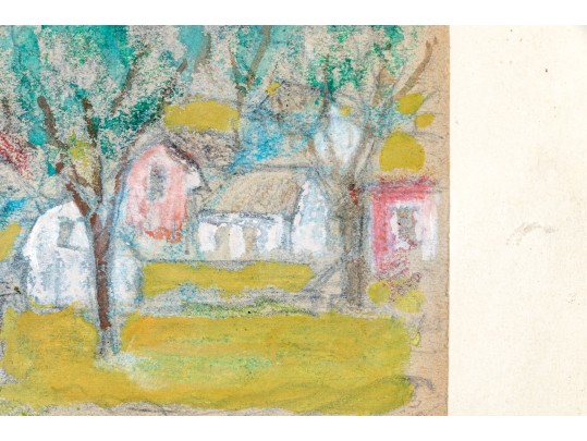 Charlotte Fuller Eastman (American, 1878-1956) Mixed Media On Paper