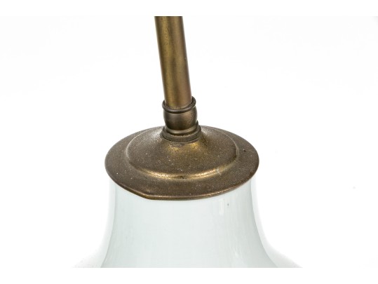 Oversized Double Gourd Form Table Lamp