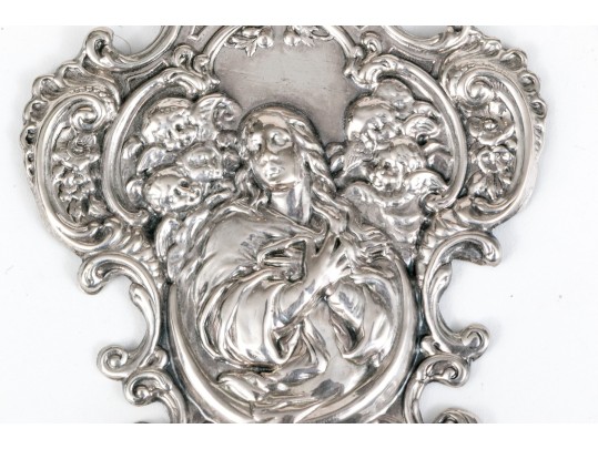 German Coin Silver Church Stoup