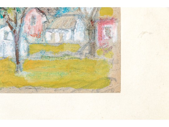 Charlotte Fuller Eastman (American, 1878-1956) Mixed Media On Paper