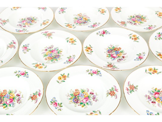 Set Of Ten Coalport 