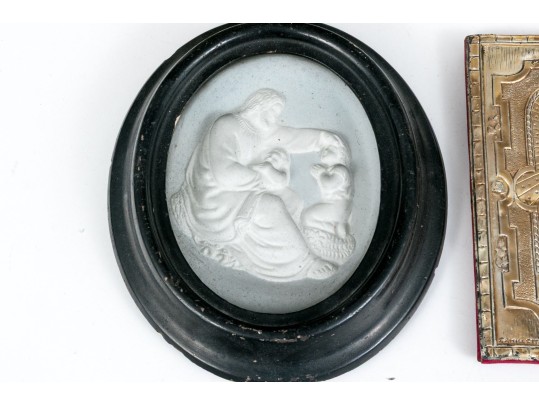 Collection Of Vintage And Antique Christian Decor