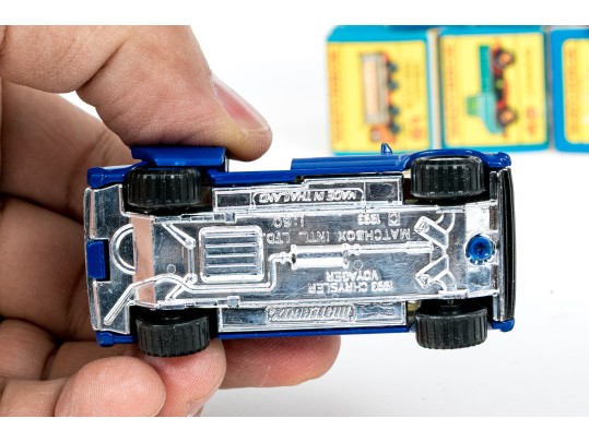 Group Of Six Matchbox Series Die Cast Vehicles