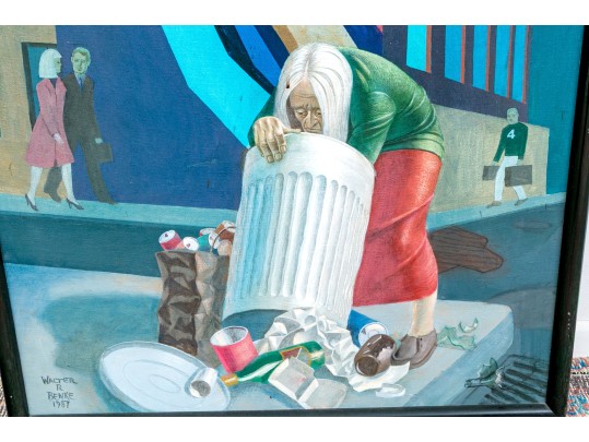 Waltar R. Benke (American [NY], 1913-2005) 7'-2