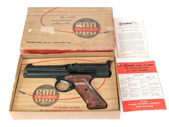 Crosman 600 Semi-automatic Pellgun Pistol