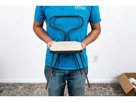 Mid-Century Wrought Iron Child's Chair