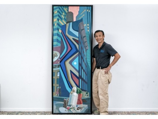 Waltar R. Benke (American [NY], 1913-2005) 7'-2