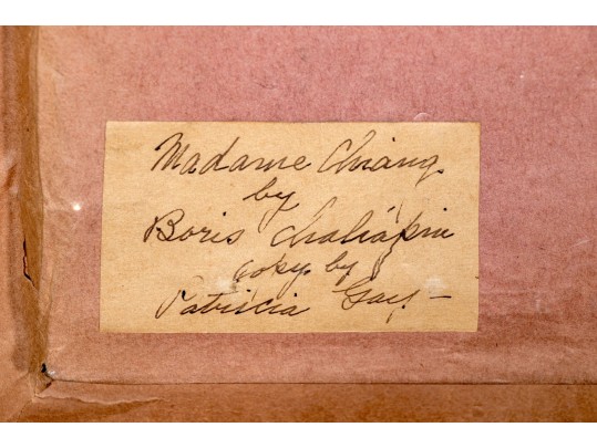 Patricia Gay After Boris Chaliapin 