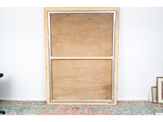 George Davidson (Polish-American, 1889-1965)  Oil On Canvas, Allegorical Familial Scene Study