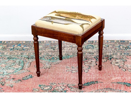 Custom Upholstered Ottoman / Stool