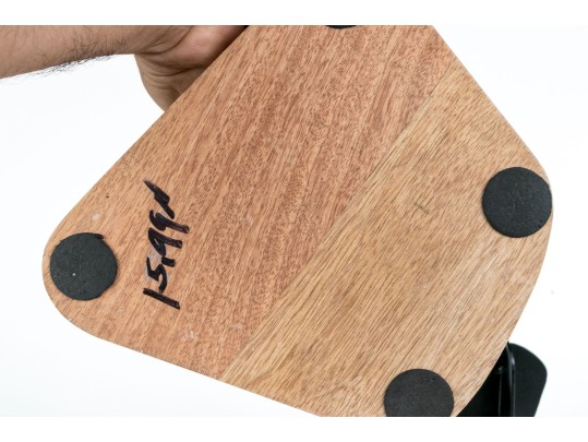 Duo Of Modernist Metal And Wood Sculptures Attributed To John-Paul Phillippe