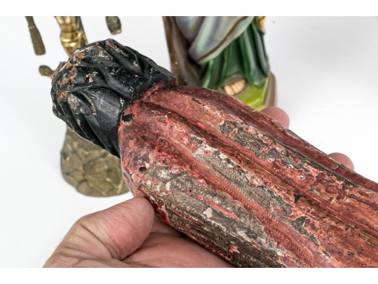 Collection Of Vintage And Antique Christian Decor