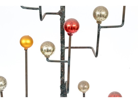 Modernist Mixed Media Tree Sculpture