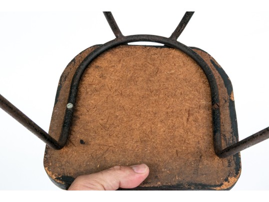 Mid-Century Wrought Iron Child's Chair