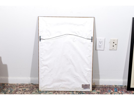 Signed Ltd Ed Lithograph, Clown Balancing A Fish, 1976