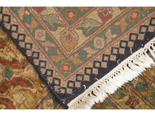 Hand-knotted Wool Palace Size Carpet, 12'-1/2