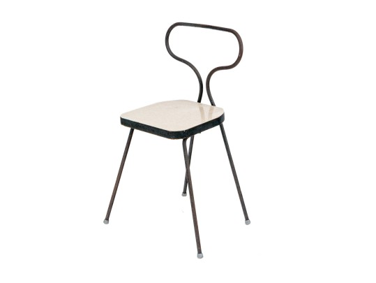 Mid-Century Wrought Iron Child's Chair