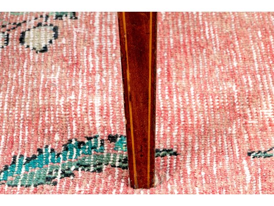 Antique Marble Top Two Drawer Stand