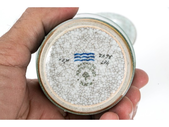 Group Of Seven Pieces Of Danish Royal Copenhagen Ceramics