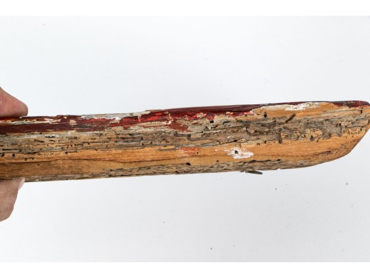 Antique Greek Orthodox Icon Of St. George Slaying A Dragon