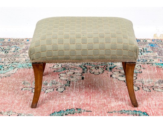 Custom Upholstered Foot Stool