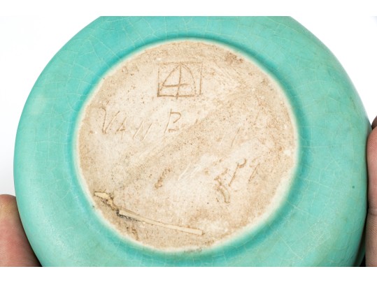 Collection Of Three Van Briggle Ceramic Glazed Vases