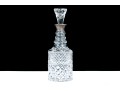 English Sterling Silver Mounted Cut Crystal Decanter